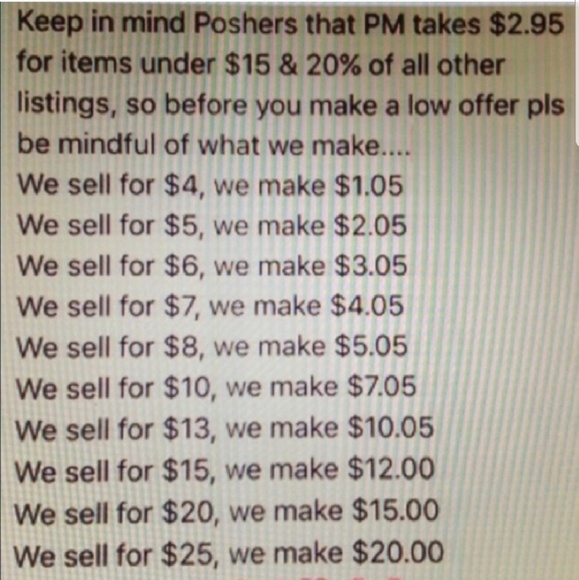 Posh gets 20% of the final price! - Picture 4 of 4